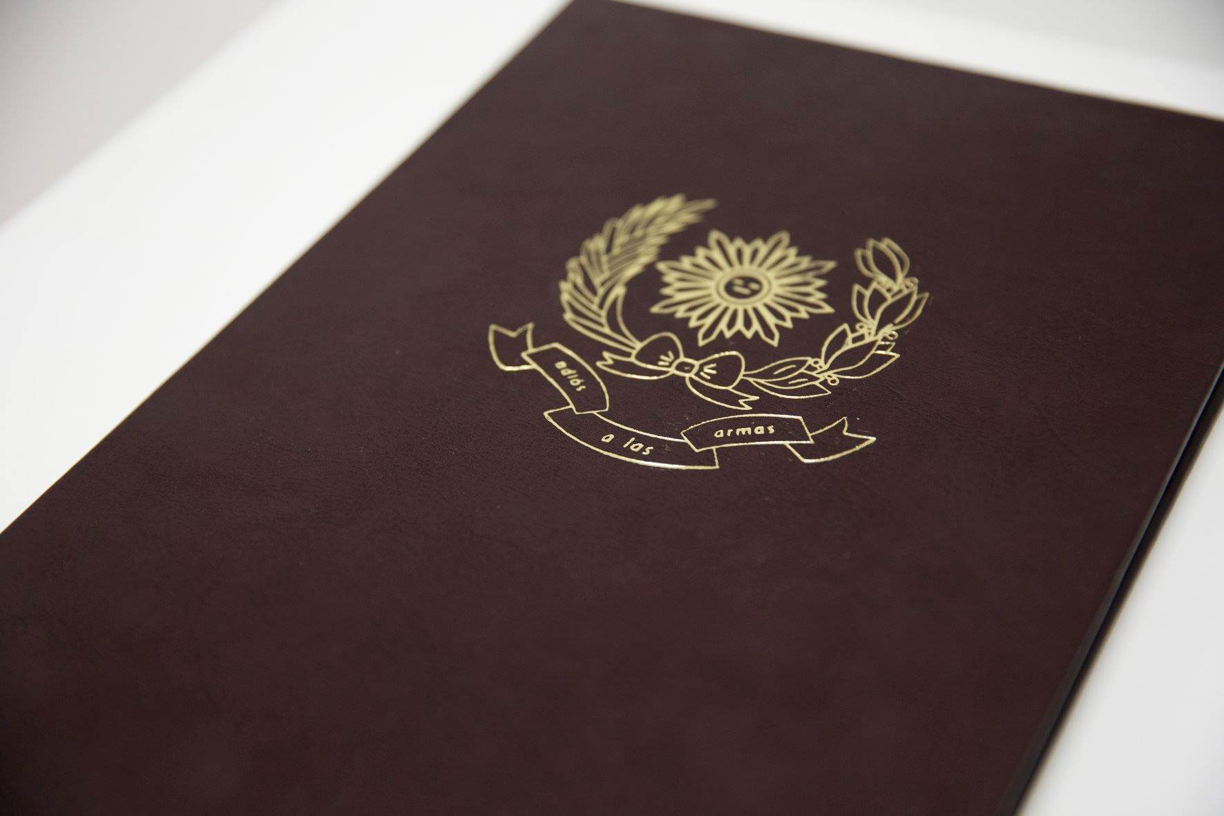César Augusto Ramírez. A farewell to arms (photo book), 2018. Photo book. Inkjet printing. 21 × 29.7 cm